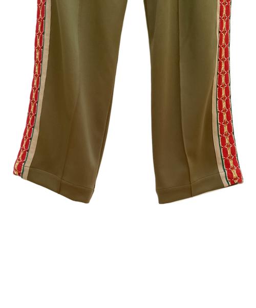 SASQUATCHfabrix.（サスクワッチファブリックス）SASQUATCHfabrix. (サスクワッチファブリックス) トラックパンツ カーキ サイズ:Sの古着・服飾アイテム