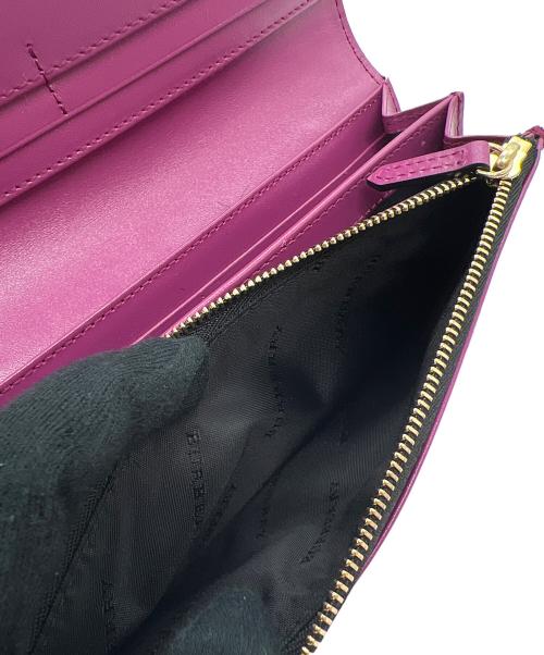 BURBERRY LONDON（バーバリーロンドン）BURBERRY LONDON (バーバリーロンドン) 長財布 マゼンタの古着・服飾アイテム