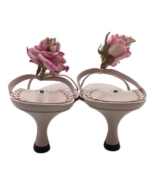 Manolo Blahnik（マノロブラニク）Manolo Blahnik (マノロブラニク) サンダル ピンク サイズ:25の古着・服飾アイテム