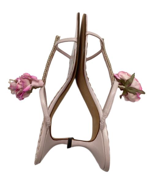 Manolo Blahnik（マノロブラニク）Manolo Blahnik (マノロブラニク) サンダル ピンク サイズ:25の古着・服飾アイテム