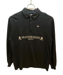 New Era×Mastermind WORLD（ニューエラ×マスターマインド ワールド）の古着「ラガーシャツ(ゴルフ)」｜ブラック