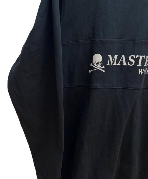 New Era（ニューエラ）New Era (ニューエラ) Mastermind WORLD (マスターマインド ワールド) ラガーシャツ(ゴルフ) ブラック サイズ:XXLの古着・服飾アイテム