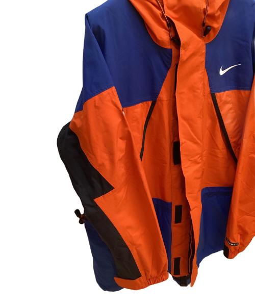 NIKE（ナイキ）NIKE (ナイキ) スキーウェア(ジャケット) オレンジ×ブルー サイズ:Ｍの古着・服飾アイテム