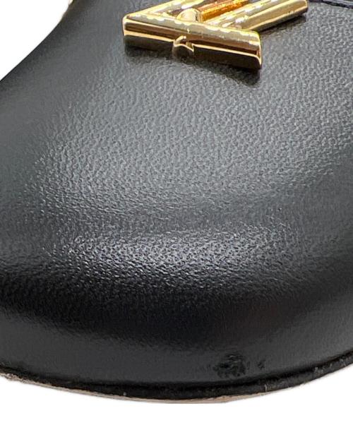LOUIS VUITTON（ルイ ヴィトン）LOUIS VUITTON (ルイ ヴィトン) ヒールパンプス ブラック サイズ:37 1/2の古着・服飾アイテム
