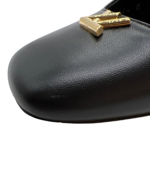 LOUIS VUITTON（ルイ ヴィトン）LOUIS VUITTON (ルイ ヴィトン) ヒールパンプス ブラック サイズ:37 1/2の古着・服飾アイテム