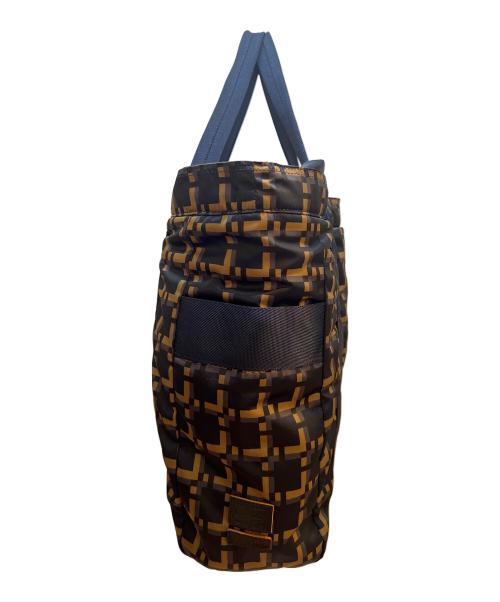 PORTER（ポーター）PORTER (ポーター) MARNI (マルニ) 2WAYトートバッグ ネイビー×イエローの古着・服飾アイテム