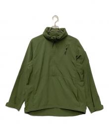 BURLAP OUTFITTER（バーラップアウトフィッター）の古着「ナイロンジャケット」｜オリーブ