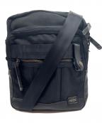 PORTERポーター）の古着「ヒート ショルダーバッグ」｜ブラック