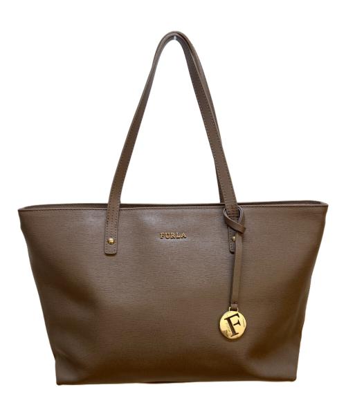 FURLA（フルラ）FURLA (フルラ) トートバッグ ベージュの古着・服飾アイテム