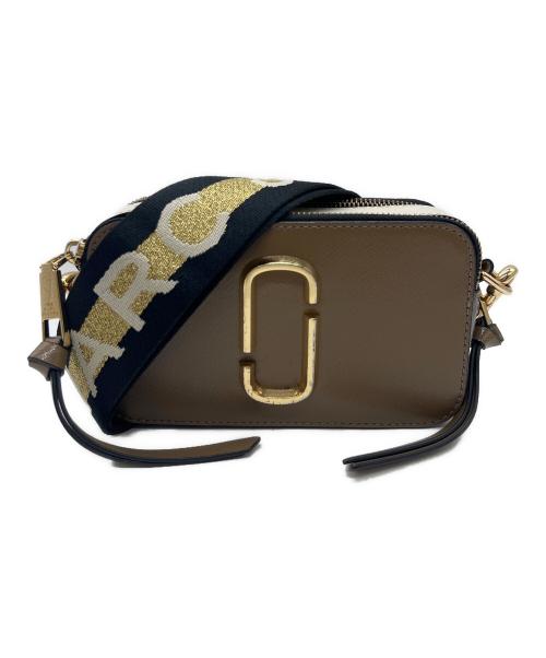 MARC JACOBS（マークジェイコブズ）MARC JACOBS (マークジェイコブス) ショルダーバッグ ブラウン×ホワイトの古着・服飾アイテム