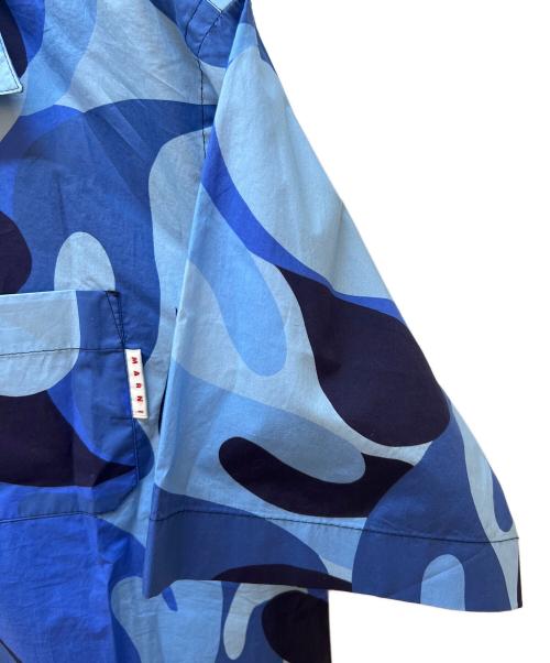MARNI（マルニ）MARNI (マルニ) 半袖シャツ ブルー サイズ:48の古着・服飾アイテム