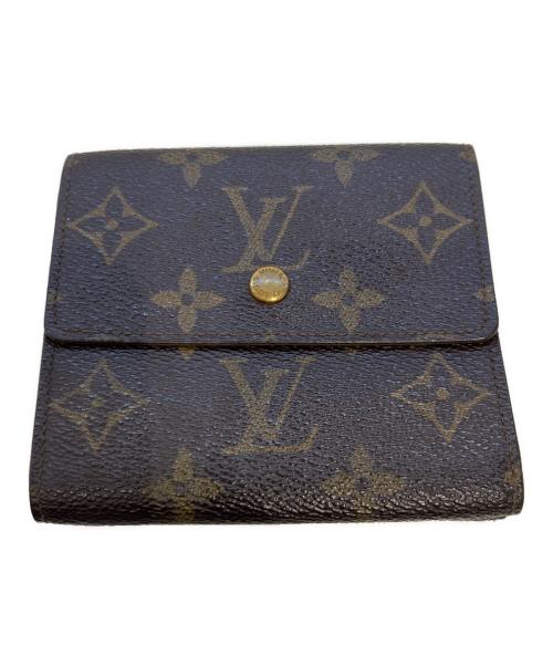 LOUIS VUITTON（ルイ ヴィトン）LOUIS VUITTON (ルイ ヴィトン) 3つ折り財布/モノグラム･ポルトモネ・ビエ カルトクレディ ブラウンの古着・服飾アイテム