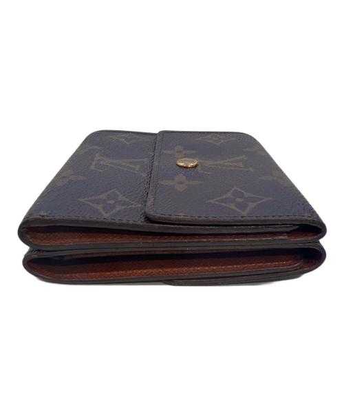 LOUIS VUITTON（ルイ ヴィトン）LOUIS VUITTON (ルイ ヴィトン) 3つ折り財布/モノグラム･ポルトモネ・ビエ カルトクレディ ブラウンの古着・服飾アイテム