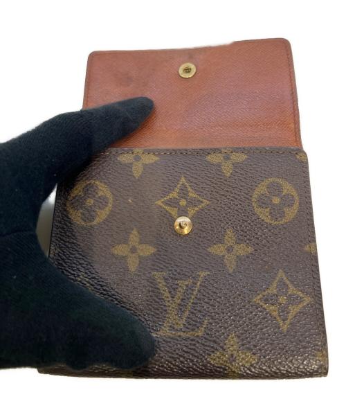 LOUIS VUITTON（ルイ ヴィトン）LOUIS VUITTON (ルイ ヴィトン) 3つ折り財布/モノグラム･ポルトモネ・ビエ カルトクレディ ブラウンの古着・服飾アイテム