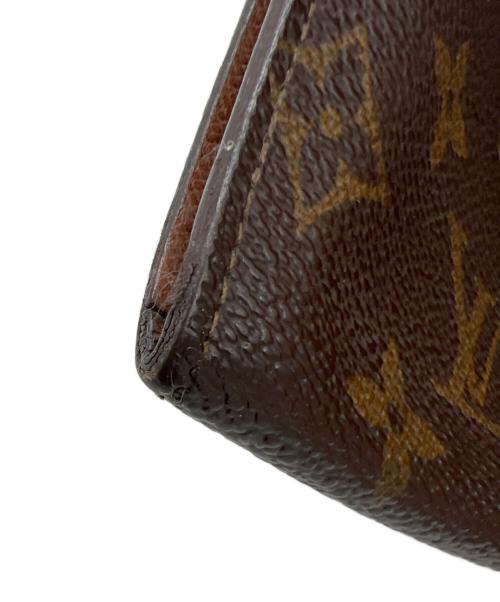 LOUIS VUITTON（ルイ ヴィトン）LOUIS VUITTON (ルイ ヴィトン) 長財布/モノグラム・ポルトフォイユ3・カルトクレディ ブラウンの古着・服飾アイテム