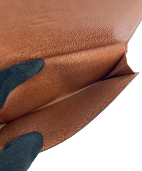 LOUIS VUITTON（ルイ ヴィトン）LOUIS VUITTON (ルイ ヴィトン) 長財布/モノグラム・ポルトフォイユ3・カルトクレディ ブラウンの古着・服飾アイテム