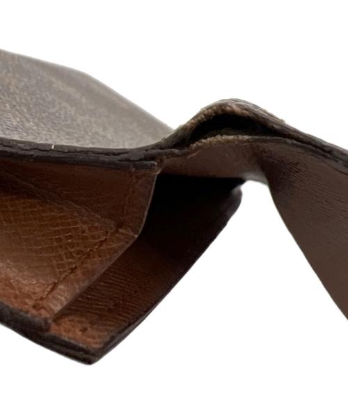 LOUIS VUITTON（ルイ ヴィトン）LOUIS VUITTON (ルイ ヴィトン) 長財布/モノグラム・ポルトフォイユ3・カルトクレディ ブラウンの古着・服飾アイテム