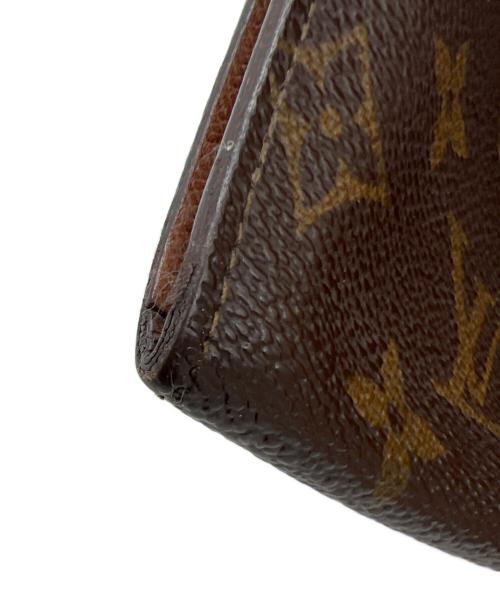LOUIS VUITTON（ルイ ヴィトン）LOUIS VUITTON (ルイ ヴィトン) 長財布/モノグラム・ポルトフォイユ3・カルトクレディ ブラウンの古着・服飾アイテム