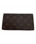 LOUIS VUITTON (ルイ ヴィトン) 長財布/モノグラム・ポルトフォイユ3・カルトクレディ ブラウン：12000円