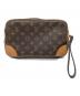 LOUIS VUITTON (ルイ ヴィトン) クラッチバッグ/モノグラム・マルリードラゴンヌGM ブラウン：40000円