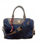 Orobiancoオロビアンコ）の古着「ブリーフケース」｜ネイビー×グレー
