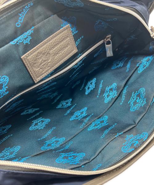 Orobianco（オロビアンコ）Orobianco (オロビアンコ) ブリーフケース ネイビー×グレーの古着・服飾アイテム