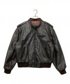 MEMBERS ONLYメンバーズオンリー）の古着「レザージャケット」｜ブラウン