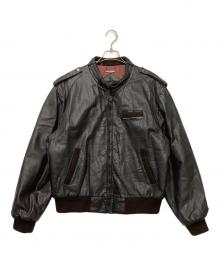 MEMBERS ONLY（メンバーズオンリー）の古着「レザージャケット」｜ブラウン