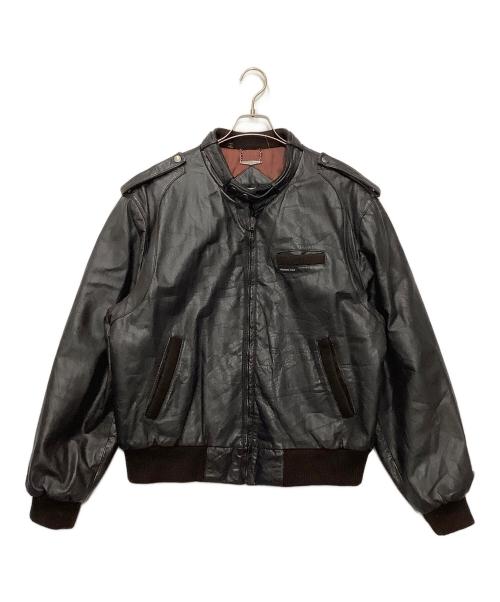 MEMBERS ONLY（メンバーズオンリー）MEMBERS ONLY (メンバーズオンリー) レザージャケット ブラウン サイズ:46の古着・服飾アイテム