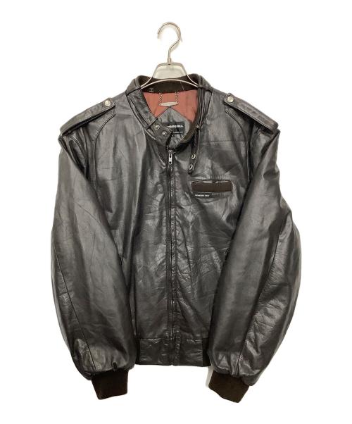 MEMBERS ONLY（メンバーズオンリー）MEMBERS ONLY (メンバーズオンリー) レザージャケット ブラウン サイズ:46の古着・服飾アイテム