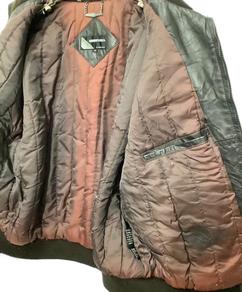 MEMBERS ONLY（メンバーズオンリー）MEMBERS ONLY (メンバーズオンリー) レザージャケット ブラウン サイズ:46の古着・服飾アイテム