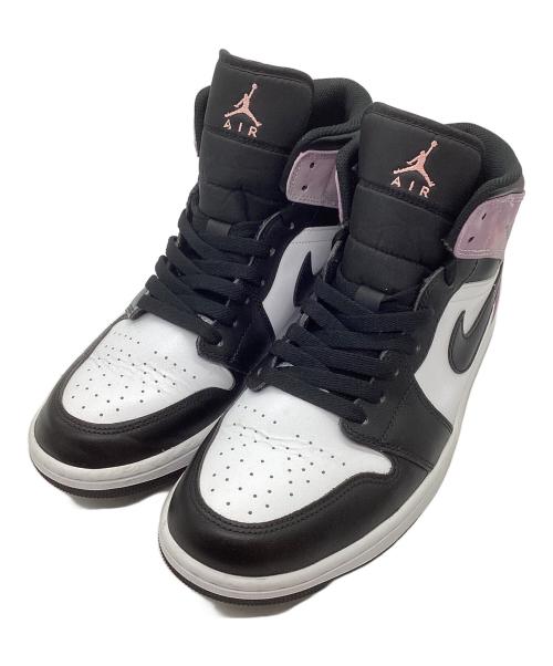 NIKE（ナイキ）NIKE (ナイキ) ミッドカットスニーカー/AIR JORDAN 1 MID SE パープル×ブラック サイズ:28.5ｃｍの古着・服飾アイテム