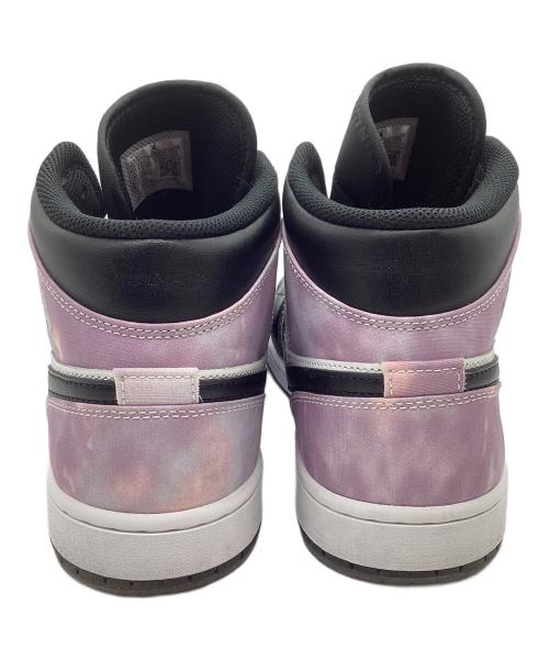 NIKE（ナイキ）NIKE (ナイキ) ミッドカットスニーカー/AIR JORDAN 1 MID SE パープル×ブラック サイズ:28.5ｃｍの古着・服飾アイテム