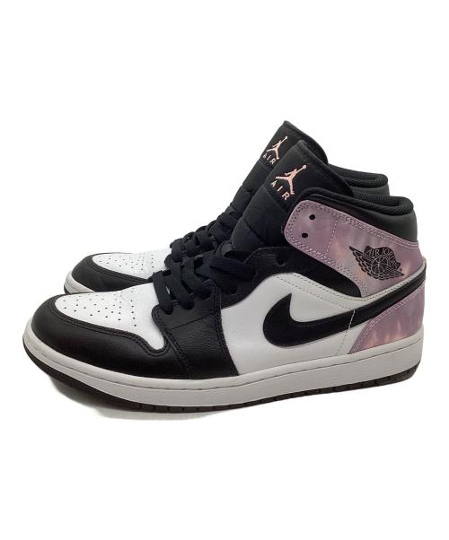 NIKE（ナイキ）NIKE (ナイキ) ミッドカットスニーカー/AIR JORDAN 1 MID SE パープル×ブラック サイズ:28.5ｃｍの古着・服飾アイテム