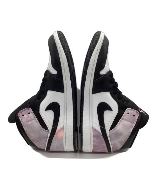 NIKE（ナイキ）NIKE (ナイキ) ミッドカットスニーカー/AIR JORDAN 1 MID SE パープル×ブラック サイズ:28.5ｃｍの古着・服飾アイテム