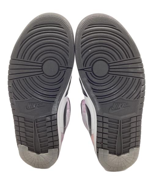 NIKE（ナイキ）NIKE (ナイキ) ミッドカットスニーカー/AIR JORDAN 1 MID SE パープル×ブラック サイズ:28.5ｃｍの古着・服飾アイテム