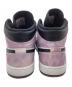 NIKE (ナイキ) ミッドカットスニーカー/AIR JORDAN 1 MID SE パープル×ブラック サイズ:28.5ｃｍ：8000円