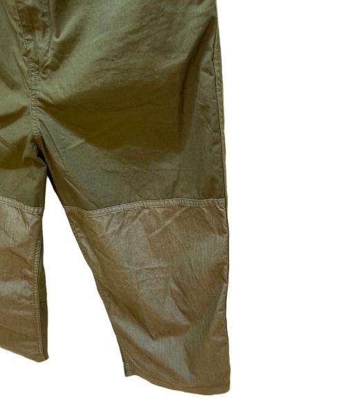 COMME des GARCONS HOMME（コムデギャルソン オム）COMME des GARCONS HOMME (コムデギャルソン オム) 切替タックパンツ カーキ サイズ:XSの古着・服飾アイテム