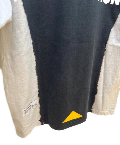 HERON PRESTON（ヘロンプレストン）HERON PRESTON (ヘロンプレストン) Cat (キャット) ワッペンTシャツ ブラック×ホワイト サイズ:Sの古着・服飾アイテム