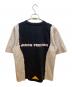 HERON PRESTON (ヘロンプレストン) Cat (キャット) ワッペンTシャツ ブラック×ホワイト サイズ:S：9000円
