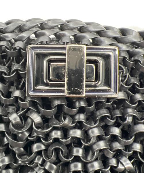 ANTEPRIMA（アンテプリマ）ANTEPRIMA (アンテプリマ) 2WAYチェーンショルダーバッグ ブラック×アイボリーの古着・服飾アイテム