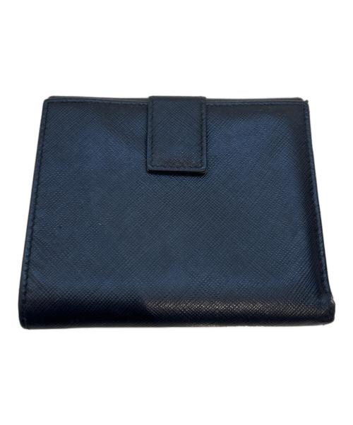 Salvatore Ferragamo（サルヴァトーレ フェラガモ）Salvatore Ferragamo (サルヴァトーレ フェラガモ) 3つ折り財布/ガンチーニ ブラックの古着・服飾アイテム