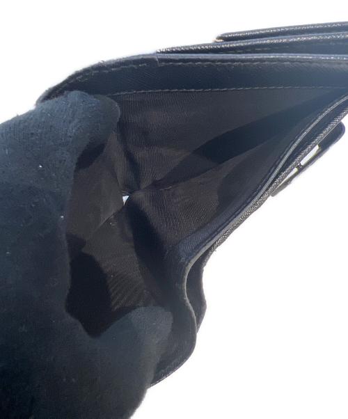 Salvatore Ferragamo（サルヴァトーレ フェラガモ）Salvatore Ferragamo (サルヴァトーレ フェラガモ) 3つ折り財布/ガンチーニ ブラックの古着・服飾アイテム