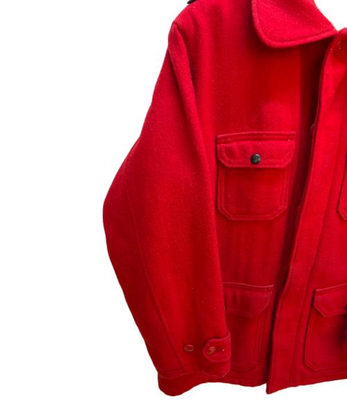 WESTERN FIELD（ウエスタンフィールド）WESTERN FIELD (ウエスタンフィールド) ハンティングジャケット レッド サイズ:Lの古着・服飾アイテム