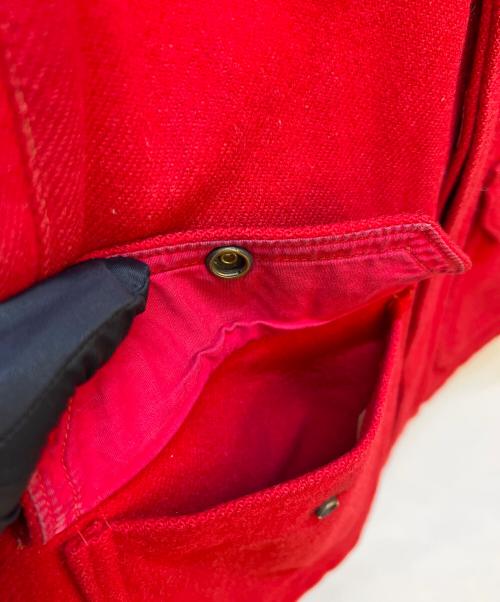 WESTERN FIELD（ウエスタンフィールド）WESTERN FIELD (ウエスタンフィールド) ハンティングジャケット レッド サイズ:Lの古着・服飾アイテム