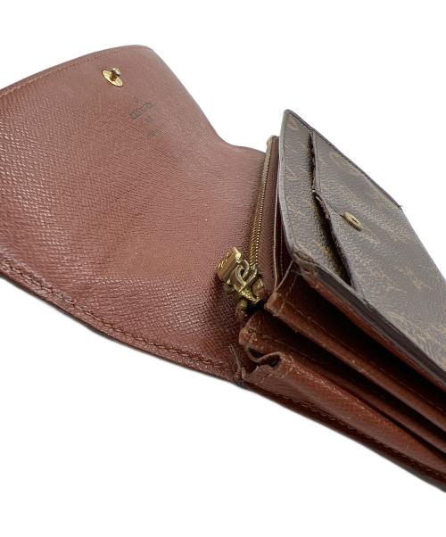 LOUIS VUITTON（ルイ ヴィトン）LOUIS VUITTON (ルイ ヴィトン) 長財布・モノグラム・ポシェット・ポルトモネ クレディ ブラウンの古着・服飾アイテム
