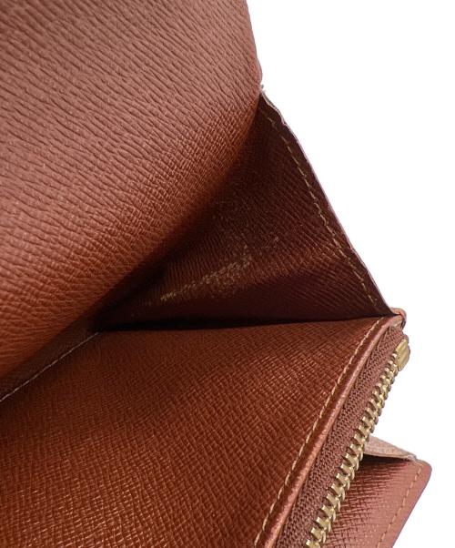 LOUIS VUITTON（ルイ ヴィトン）LOUIS VUITTON (ルイ ヴィトン) 長財布・モノグラム・ポシェット・ポルトモネ クレディ ブラウンの古着・服飾アイテム