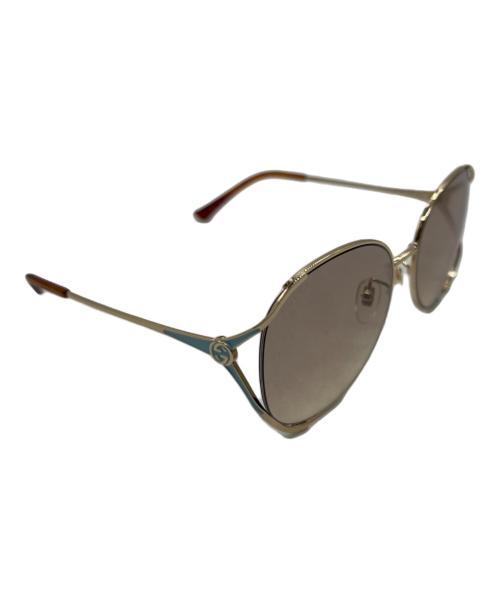 GUCCI（グッチ）GUCCI (グッチ) サングラス ブラウンの古着・服飾アイテム