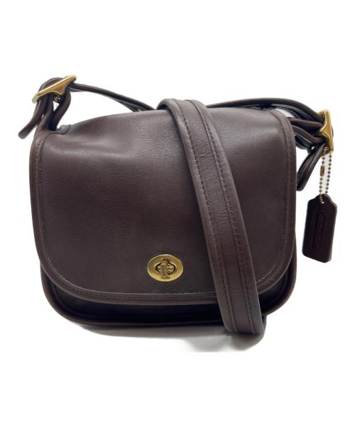COACH（コーチ）COACH (コーチ) ショルダーバッグ/90年代/オールドコーチ/USA製 ブラウンの古着・服飾アイテム