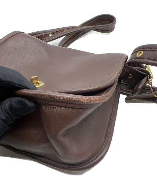 COACH（コーチ）COACH (コーチ) ショルダーバッグ/90年代/オールドコーチ/USA製 ブラウンの古着・服飾アイテム